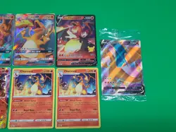 Pokemon TCG Charizard Mixed Lot V, EX, GX, Radiant 10 Cards Lot NM-MINT Gradable - Image 5
