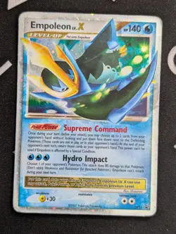 Empoleon LV.X - DP11 - Pokemon Diamond & Pearl Promo Ultra Rare Card MP - Image 1