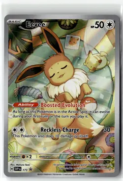 Eevee 173 Sv: Scarlet & Violet Promo Cards Holo Pokemon Near Mint - Image 1