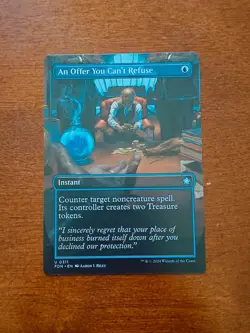 MTG - An Offer You Cant Refuse Borderless - Foundations - Image 1