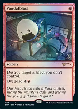 Near Mint x 1 Vandalblast (404) - Foil Secret Lair Drop Series - FOIL - Image 1