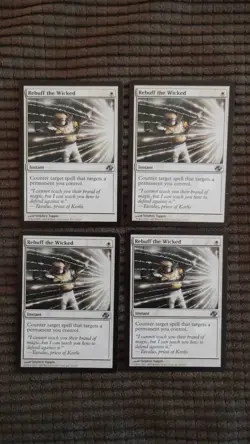 Magic: the Gathering / MtG Rebuff the Wicked x4 Planar Chaos - Image 1