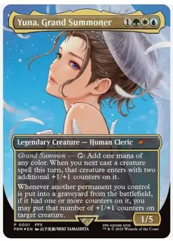 Yuna, Grand Summoner - Holiday Promo Foil - Image 1
