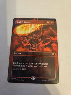 Sozin's Comet Borderless 0332 MTG Avatar: TLA Nm/M - Image 1
