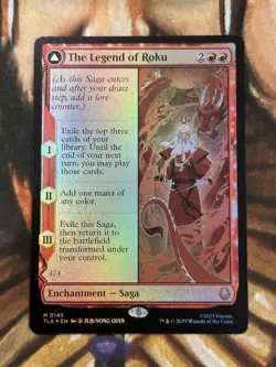 FOIL The Legend Of Roku #0145 MTG Avatar Mythic - Pack Fresh NM 🔥 - Image 1