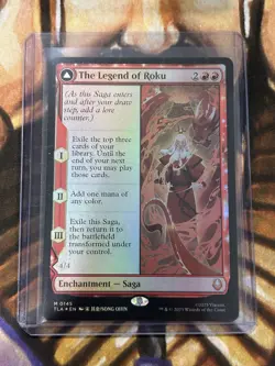 FOIL The Legend Of Roku #0145 MTG Avatar Mythic - Pack Fresh NM 🔥 - Image 3
