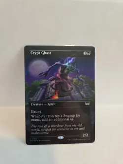 Crypt Ghast (Borderless) Commander: Duskmourn: House of Horror Foil Near Mint - Image 1