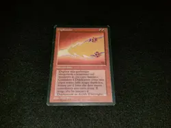 MTG 1x Revised red rare Italian FBB Fork - Reserved List - see description - Image 1