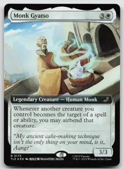 Monk Gyatso (Extended Art) R Foil Avatar: The Last Airbender: Eternal-Legal 173 - Image 1