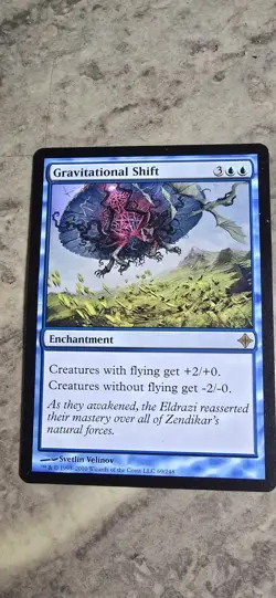 Gravitational Shift Rise of the Eldrazi Regular Enchantment Rare MTG NM - Image 1