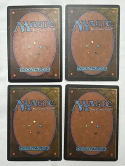 Swords to Plowshares x4 MTG Fourth 4th Edition 4x Magic Good Moderate Play - Image 2