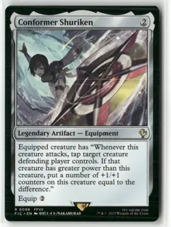 Conformer Shuriken 98 NM MTG FINAL FANTASY Commander Magic - Image 1