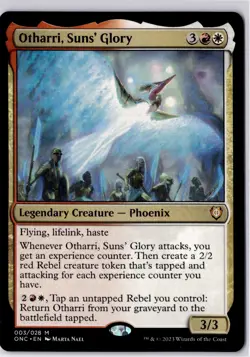 MTG Otharri, Suns' Glory Phyrexia: All Will Be One Commander 003/028 Regular... - Image 1