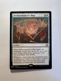 Archaeomancer's Map - MTG The List: Commander 2021 - NM - Image 1