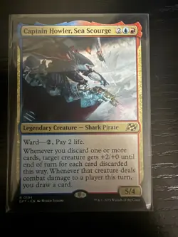 MTG - Captain Howler, Sea Scourge R Aetherdrift 194 LP-NM - Image 1