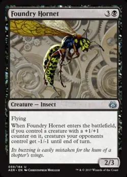 Foundry Hornet - Aether Revolt #059/184 MTG Magic The Gathering - Image 1