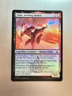 Zuko, Seeking Honor - 150 - MTG Avatar: The Last Airbender - Uncommon - FOIL - Image 1