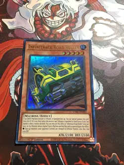 x1 Infinitrack Road Roller - CYAC-EN022 - Ultra Rare - 1st Edition Yu-Gi-Oh! M/N - Image 1