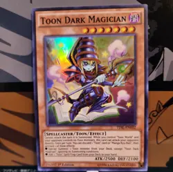 YUGIOH Toon Dark Magician TDIL-EN032 1st Edition - Image 1