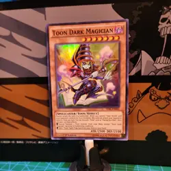 YUGIOH Toon Dark Magician TDIL-EN032 1st Edition - Image 2