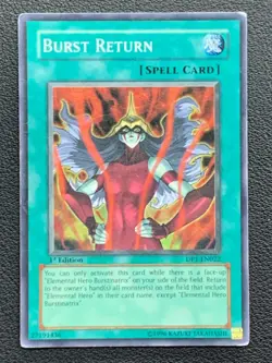 Burst Return DP1-EN022 1st Edition Super Rare Yu-Gi-Oh! - Image 1
