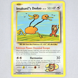 ImakuniU's Doduo 112/108 Evolutions Secret Rare Pokemon Card TCG English LP - Image 1