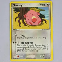 Chansey 19/112 Firered & Leafgreen Rare Vintage Pokemon Card TCG English LP - Image 1