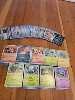 1000 Bulk Pokemon Cards with 100 Holos From Various Sets - Image 1