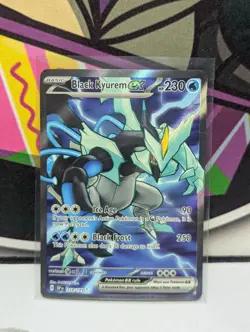 Pokemon TCG Black Kyurem EX Ultra Rare Card #218/191 Surging Sparks - Image 1