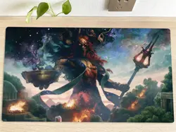MTG Xenagos, God of Revels Playmat TCG CCG Play Trading Card Game Mat Mouse Pad - Image 1
