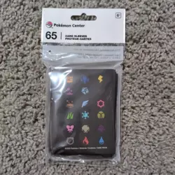 Pokemon TCG - Elemental Types Card Sleeves (65) - Image 1