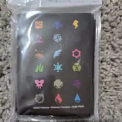 Pokemon TCG - Elemental Types Card Sleeves (65) - Image 2
