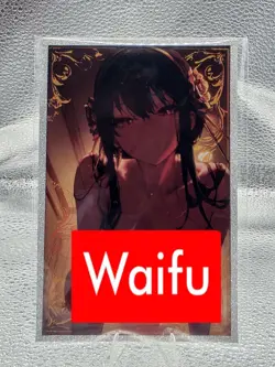A6 Size Siwen Wave 3 Yor Forger SpyxFamily Manga Anime Waifu Hentai Card - Image 1