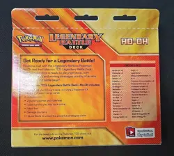 Pokemon TCG Ho-oh Legendary Battle Deck Sealed Trading Cards 820650803017 - Image 2
