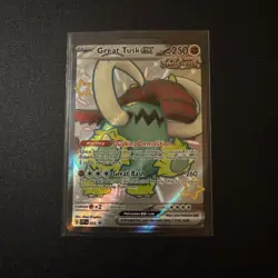 Great Tusk ex 072 Sv: Scarlet & Violet Promo Cards Holo - Image 1