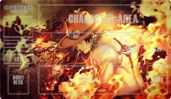 O-P Portgas·D· Ace Playmat CCG OPCG Mat Trading Card Game Table Playing Pad Bag - Image 4