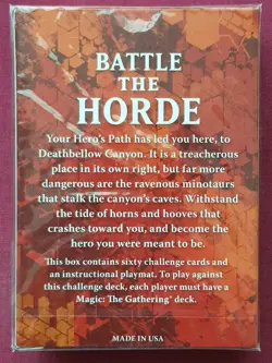 Magic The Gathering BORN OF THE GODS BATTLE THE HORDE CHALLENGE DECK sealed MTG - Image 2