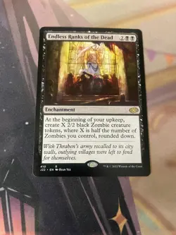 MTG - ENDLESS RANKS OF THE DEAD - RARE - J22 - NM - Image 1