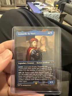 Leonardo da Vinci (Borderless) Universes Beyond: Assassin's Creed Regular - Image 1