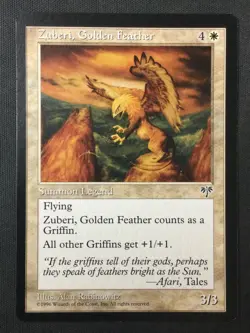 MTG Mirage Zuberi, Golden Feather RESERVED LIST LP - Image 1