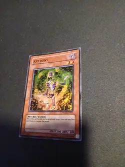 Krebons TU01-EN003, Turbo Pack Booster, Super Rare, Near Mint - Image 1