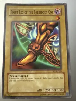 Right Leg of the Forbidden One DB1-EN135 Dark Beginning 1 Unlimited - Image 1
