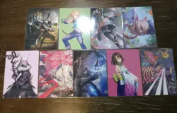 Final Fantasy Art Series Card Set Of 9 Magic Gathering MTG - Image 1