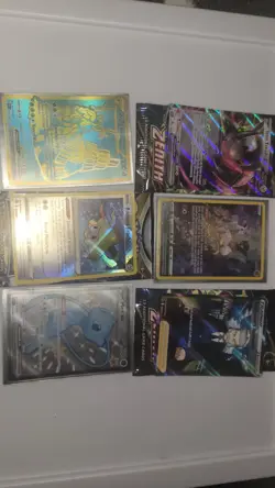Lot of 6 Ultra Rare Pokemon Cards Near Mint - INCLUDING SUPER RARE MEWS - Image 1