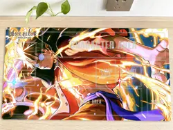 O-P Playmat Monkey D. Luffy CCG OPCG TCG Trading Card Game Mat Mousepad Free Bag - Image 1