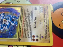 Pokemon Card Machamp 8/102 1st Edition Base Set Holo Foil Vintage Rare WOTC - Image 4