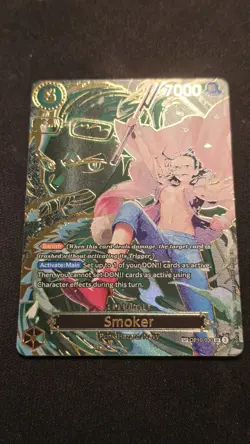 One Piece SMOKER SR ALT OP10-030 Card Game ENGLISH Carrying On His Will - Image 2