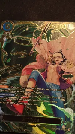 One Piece SMOKER SR ALT OP10-030 Card Game ENGLISH Carrying On His Will - Image 3