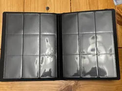 Red Card Binder - Fabmaker 9 Pocket Trading Card Binder, Sturdy Side-Load - Image 3