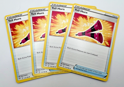 Yell Horn 173/189 x4 4x Pokemon Card Darkness Ablaze Playset - Image 1